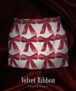 Velvet Ribbon Skirt